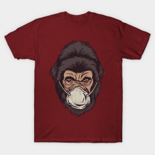 Social Distancing Gorilla Zoo Club T-Shirt